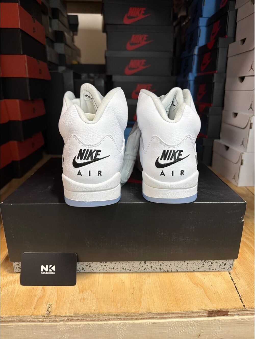 Air Jordan 5 Retro 'White Metallic' 2026 HQ7978-103 BRAND NEW MENS SIZE 13 - Picture 2 of 5